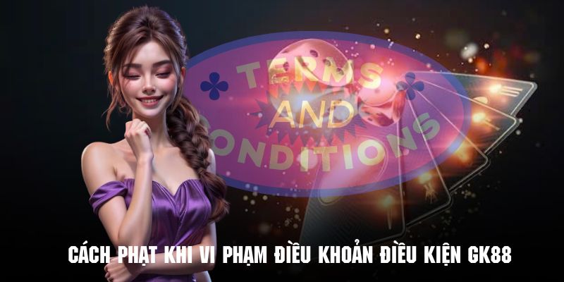 Phương thức xử phạt khi vi phạm các điều khoản điều kiện GK88